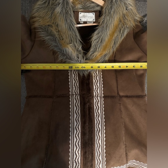 Vintage Brown Afghan Jacket - Picture 4 of 5